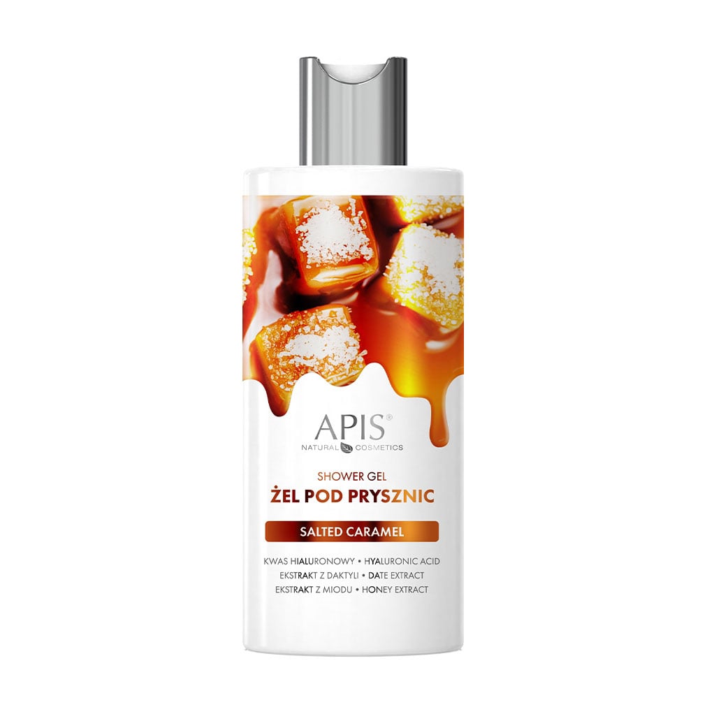 Гель для душу Apis Natural Cosmetics Salted Caramel Shower Gel, 300 мл