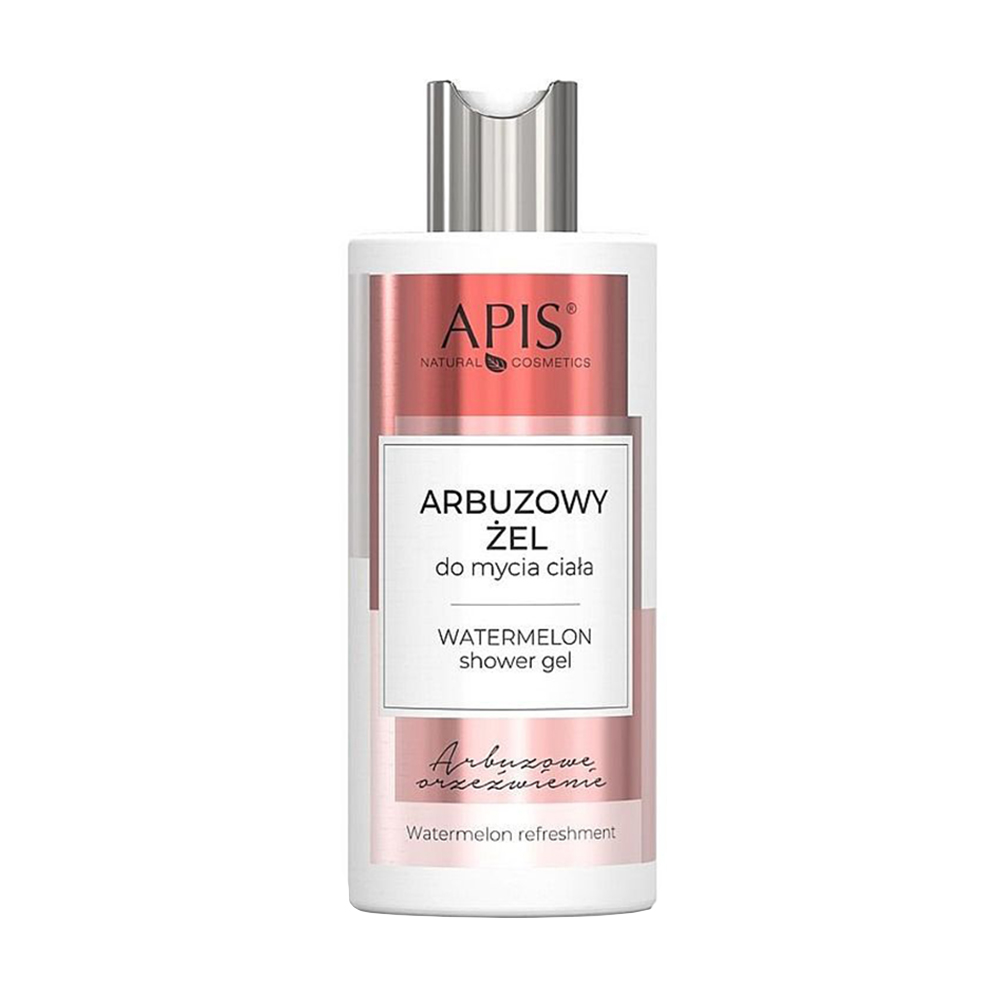 Гель для душу Apis Natural Cosmetics Watermelon Refreshment Watermelon Shower Gel з кавуном, 300 мл