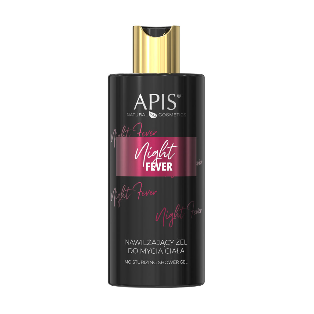Зволожувальний гель для ванни та душу Apis Natural Cosmetics Night Fever, 300 мл